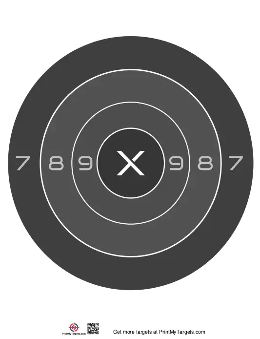 FREE Printable Bullseye Target